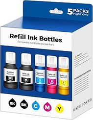 Compatible for EPT502 Ink Refill Bottles ET 2850 ET 3850 ET 4850 ET 3760 Ink Refill Compatible for E
