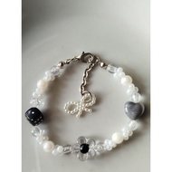 Silver bracelet chain bracelet R bracelet y2k