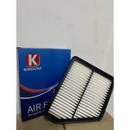KOREA ELEMENT AIR FILTER : KOREASTAR BRAND HYUNDAI MATRIX 1.6/1.8CC>>28113 17500