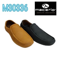 MACERIO SEMI LEATHER FORMAL AND CASUAL BLACK SHOES M30336