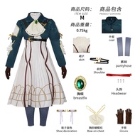 Violet Evergarden Violet Kostum Cosplay Pakaian Anime Lolita Violet Kostum Cosplay