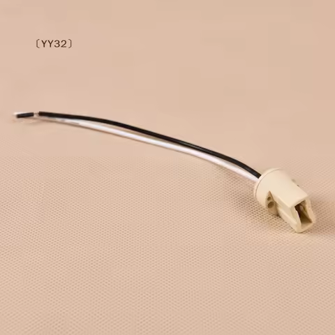 〔YY32〕1 Pcs G9 Socket Cable Ceramic Connector LED Halogen Light Lamp Bulb Holder Base