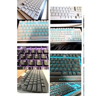 Alienware alienware AW510K Keycap Translucent Black White Single Mechanical Keyboard Low Keycap