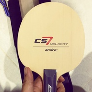 Andro CS7 Velocity Table Tennis Blade Off Shakdehand Flared Handle