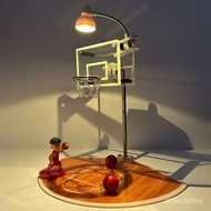 Free Shipping🎀Basket Basketball Hoop Mini Room Desktop Mini Basketball Stand Decoration Handmade Ori