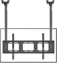 Ceiling TV Mount, Double Pole Hanging TV Bracket Fits 55-86 Inch LED Flat Panel Display, TV Pole Mou