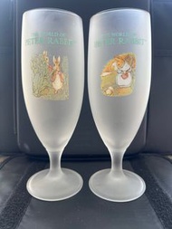 Peter Rabbit wine glass 玻璃杯2 隻