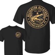 Alligator Alcatraz Florida Everglades Funny T-Shirt, Dark Humor Shirt, Funny Florida Gift, MAGA Shir