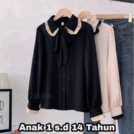 KEMEJA Kuro Blouse Girls Clothing Girls Clothes Girls Blouse 1 2 3 4 5 6 7 8 9 10 11 12 13 14 Years 