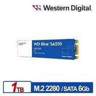 WD 藍標 SA510 1TB M.2 2280 SATA SSD 固態硬碟