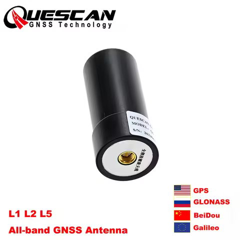 QUESCAN High-precision Full-band L1+L2+L5 Helix GNSS Antenna GPS L1L2L5 PPK RTK Antenna ZED-F9P F10N