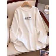 German Velvet Long-Sleeved T-Shirt European White Bottoming Shirt Women Autumn Winter Inner Mid-Leng