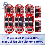 1~5 PCS Bms 1S 2S 10A 3S 4S 5S 25A Bms 18650 Li-ion Lipo Lithium Battery Protection Circuit Board Mo