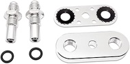 Transmission Cooler Line Adapter Plate Kit (551121-6AN) for GM 6L80E/6L90E/8L90E - Includes Gasket &