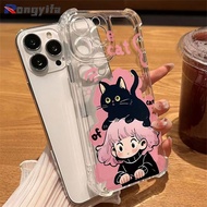 Cute Cartoon Girl Casing For OPPO Find X7 Ultra X6 X5 X3 X2 Pro R9S R9 F1 F3 R11 R11S Plus A11K R15 