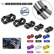 AN4 AN6 AN8 AN10 Universal Billet Oil Fuel Water Hose Tube Separator Braided Hose Separator Clamps A