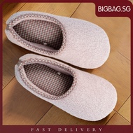 [bigbag.sg] Women Men Female Home Shoes Anti-Slip Warm Soft Home Slippers for Indoor Outdoor