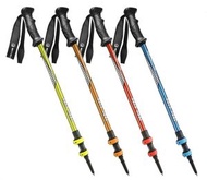 其他品牌 - (橙)登山杖/三節伸縮鋁合金柺杖/戶 外可申縮行山杖