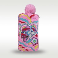 Australia smiggle original children's pencil case girl storage bag love unicorn PU waterproof storage bags 9 inches