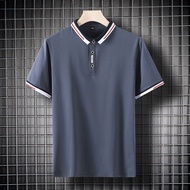 Summer New POLO Shirt Short Sleeve T-shirt Men's Fashion Casual Polo Solid Half Sleeve Men's Top