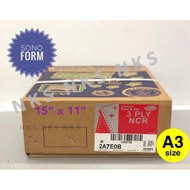 SONOFORM 15'' X 11'' 3 PLY COMPUTER FORM (A3 SIZE)(270FANS)