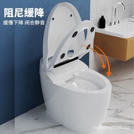 [READY STOCK]Smart Toilet Automatic Household Integrated Light Smart Toilet Waterless Pressure Limiting Foam Shield Voice Flip