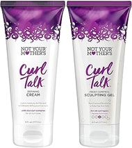 Not Your Mother's Curl Talk Frizz Control Sculpting Gel & Defining Cream (2-Pack) - 6 fl oz - Formul
