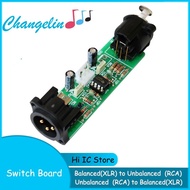 Balance preamp Balanced(XLR) to Unbalanced  (RCA)/ Unbalanced  (RCA) to Balanced(XLR) RCA to XLR  Co