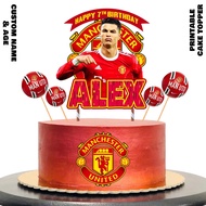 CRISTIANO RONALDO CR7 CAKE TOPPER