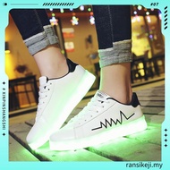 AIME Men/Women students ghost dance luminous shoes USB rechargeable led light sneaker Women's Shoes