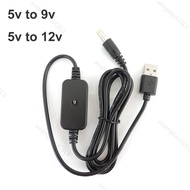 USB type a male 5V to DC 9V 12V Step Up Boost Line wire Cable Module Power Converter connector powerbank charging Cable Module  SG5L3