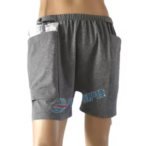 Medical Urine Drainage Catheter Shorts Walking Elder Urine Receiver Breathable Portable Underwear Ba