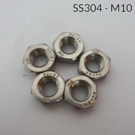 Mor SS304 M10 K17 P1.5 NUT SS304 STAINLESS