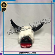 Mini White Feather Bull Children's Bull Wooden Material White Feather Variation Af 1