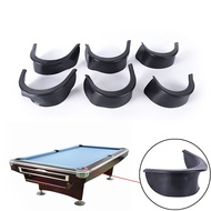 [extremewellknowngood 0728] 6pcs/set billiard pool table valley pocket liners rubber billiard