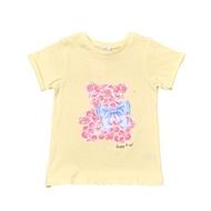 Babyshop Gvt S/S Graphic T-Shirt Clothing Girls Yellow