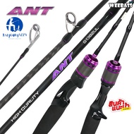 คันเบ็ด WEEBASS รุ่น ANT 3-6lb CAST 168UL คัน 2 ท่อนมีเบทและสปิน ANT 3-6lb CAST 138ULคัน 2 ท่อน คันUL