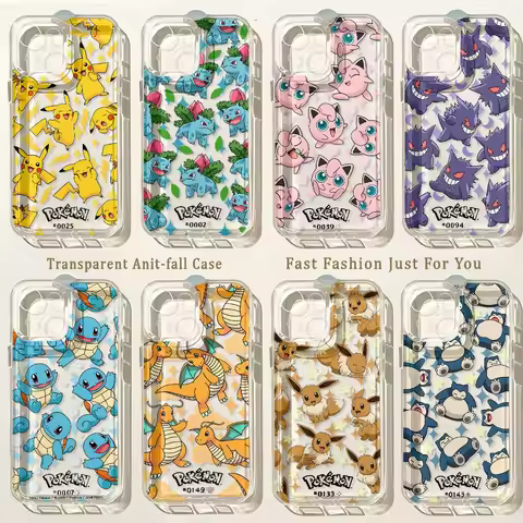 HOT Anime Cute P-Pokemons Phone Case For Xiaomi Redmi Note K60 15C 15 14 13 12 12C 11 10 13C 10X A7 