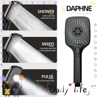 DAPHNE Water-saving Sprinkler, High Pressure Big Flow Large Panel Shower Head, Universal Handheld Adjustable 3 Modes Shower Sprinkler Bathroom Accessories