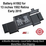 Battery A1582 For 13" A1502 Early 2015 Year Free Screwdriver_Original