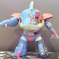 New Iron Armored Baby Shark Pepper Cockroach Bully Semi-Manipulator Figure Assembly Model Boy Toy Gi