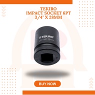MATA TEKIRO socket impact wrench 3/ 4" inch 6PT 28 MM impact socket wrench