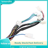 Lemendhk Engine Wire Loom Kit Wearproof CDI Solenoid Plug Wiring Harness Assembly Dependable for GY6 125cc-250cc Quad Bike ATV
