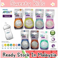 *READY STOCK*💯 Original Avent Philips Teats Nature/Puting Avent Natural Original/Puting Botol Avent