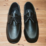 TOPSIDER FOR MEN BLACK SHOES FOR MEN MARIKINA MADE GENUINE LEATHER