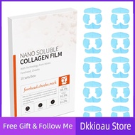 Dkkioau Nano Soluble Collagen Film  Supplement Moisturizing Prevent Wrinkles Tightening 10 Packs Deep Penetration for Aging Skin