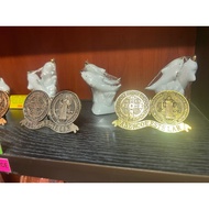 Benedictine Medal with stand (Available in 4 colors)