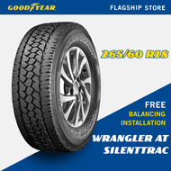 Goodyear 265/60R18 Wrangler AT/ST OWL Tyre (Worry Free Assurance) - Revo / Fortuner