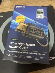 ONEPAD 8K Ultra High Speed HDMI線