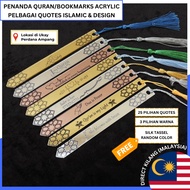 Almuallim Bookmarks Penanda Quran Buku Acrylic Quotes Islamic Motivation Aesthetic